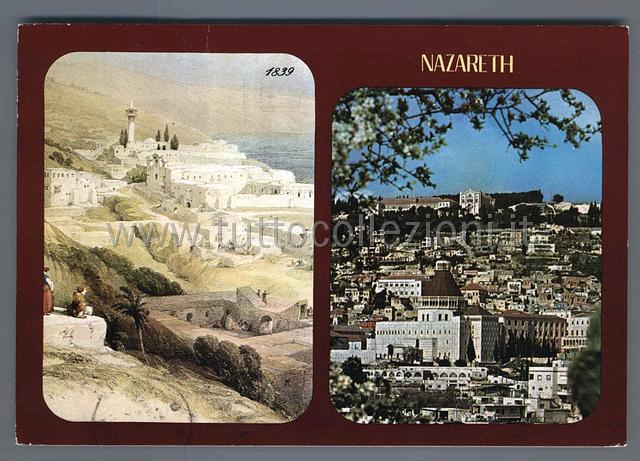 Collezionismo di cartoline postali dell'israele e palestina